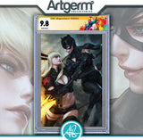 MARVEL/DC: DEADPOOL/BATMAN #1 ARTGERM VIRGIN VARIANT[1:100] CGC SS 9.8