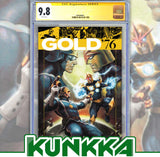 MARVEL GOLD '76 #1 KENDRICK LIM VARIANT CGC SS 9.8