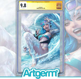 MARVEL SWIMSUIT SPECIAL: BRAND NEW BEACH DAY #1 ARTGERM VIRGIN VARIANT[1:200] CGC SS 9.8