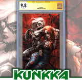 MARY JANE & BLACK CAT 1 KUNKKA SYMBIOTE PUREart VARIANT CGC SS 9.8