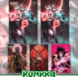 MIDNIGHT X-MEN #1 KUNKKA VARIANT SET & RATIO BUNDLE