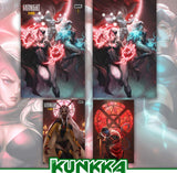MIDNIGHT X-MEN #1 KUNKKA VARIANT SET & RATIO BUNDLE