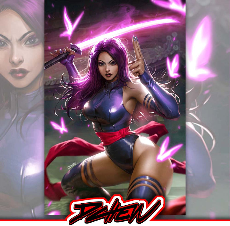 アメコミ pwg PSYLOCKE: NINJA #1 DERRICK CHEW PLANET COMICON VIRGIN VARIANT