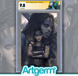 REBEL MOON HOUSE OF THE BLOODAXE #1 PUREART SPOT FOIL CGC SS 9.8