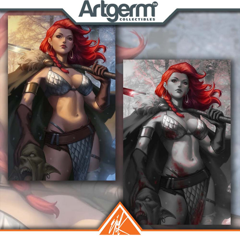 RED SONJA DEATH & THE DEVIL 1 EJIKURE VIRGIN SET