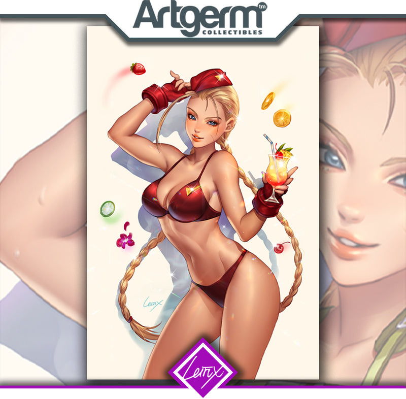 STREET FIGHTER MASTERS CAMMY 1 LEIRIX RED SWIMSUIT PUREart VARIANT