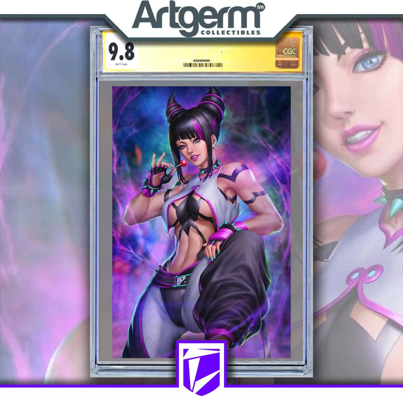 STREET FIGHTER PRIME 0 CHRIS NG JURI VARIANT CGC SS 9.8