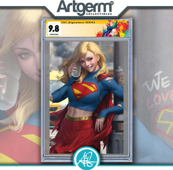 SUPERGIRL #5 CVR B STANLEY ARTGERM LAU CARD STOCK VAR CGC SS 9.8