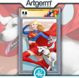 SUPERGIRL #6 CVR B STANLEY ARTGERM LAU CARD STOCK VAR CGC SS 9.8