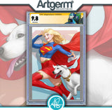 SUPERGIRL #6 CVR B STANLEY ARTGERM LAU CARD STOCK VAR CGC SS 9.8