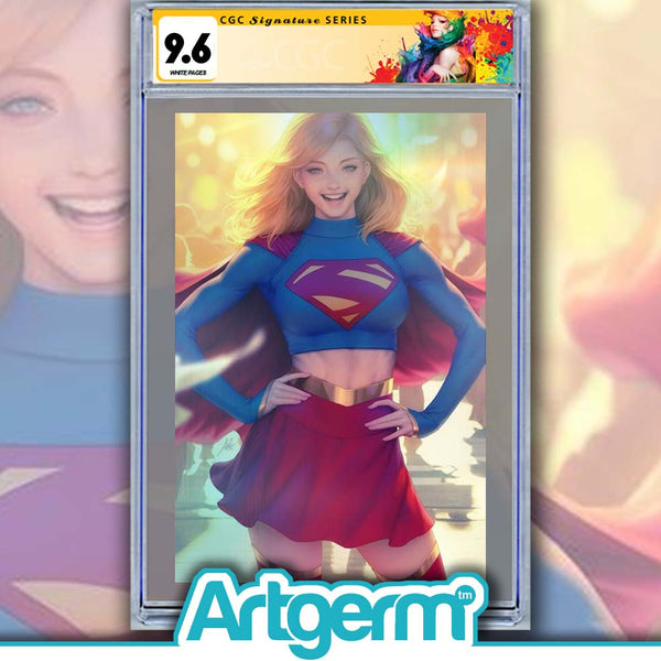 Artgerm Stanley Lau スタンリーラウ CGC アメコミ SUPERGIRL #1 CVR F STANLEY ARTGERM LAU FOIL VAR CGC SS 9.6