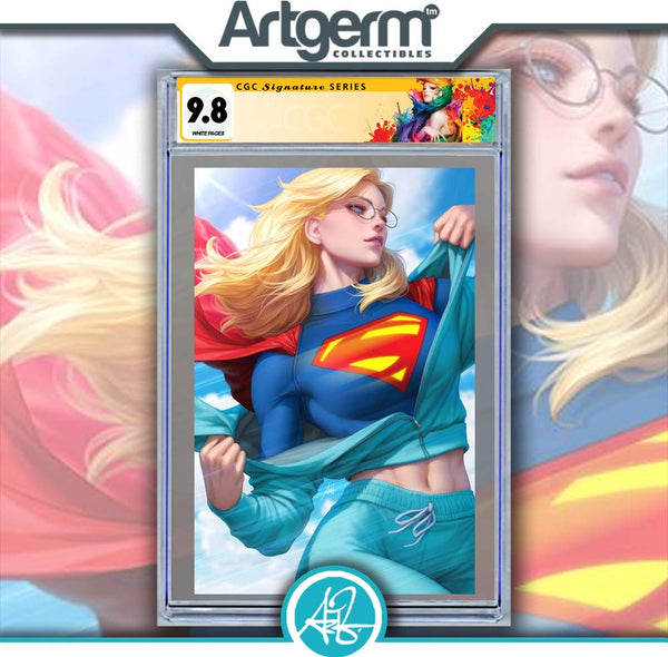 SUPERGIRL #2 CVR B STANLEY ARTGERM LAU CARD STOCK VAR CGC SS 9.8