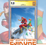 FLASH #37 CVR B EJIKURE CARD STOCK VAR CGC SS 9.8