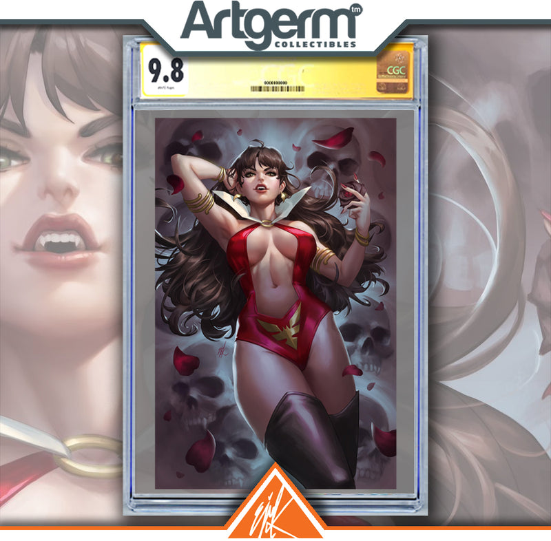 VAMPIRELLA: DEAD FLOWERS 1 EJIKURE PUREart VARIANT CGC SS 9.8