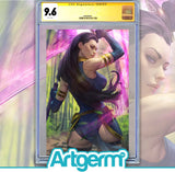 X-MEN: AGE OF REVELATION OVERTURE #1 ARTGERM VIRGIN VARIANT [AOR][1:100] CGC SS 9.6