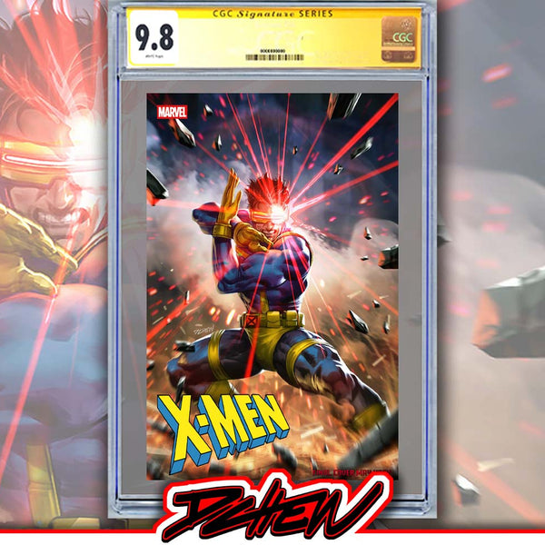 X-MEN #26 DERRICK CHEW CYCLOPS VARIANT CGC SS 9.8 – Artgerm