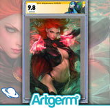 X-MEN UNITED #1 ARTGERM COLLECTIBLES GOBLIN QUEEN INFERNAL REIGN PUREart VARIANT CGC SS 9.8