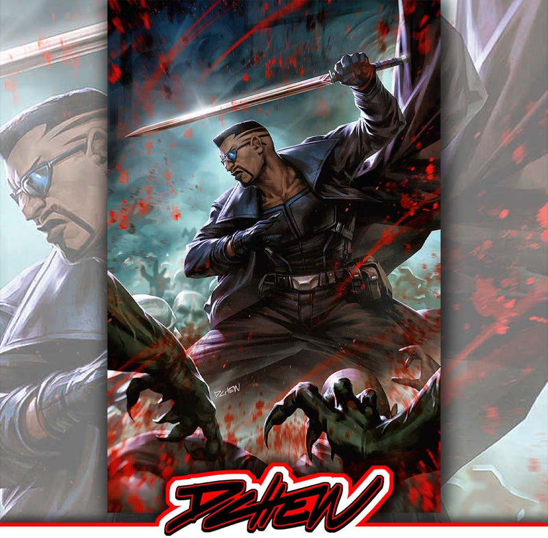 MARVEL: BLACK, WHITE & BLOOD AND GUTS #1 DERRICK CHEW VIRGIN VARIANT[1:100]