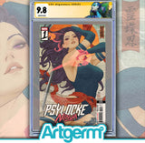 PSYLOCKE: NINJA #1 ARTGERM 2ND PRINTING VARIANT CGC SS 9.8