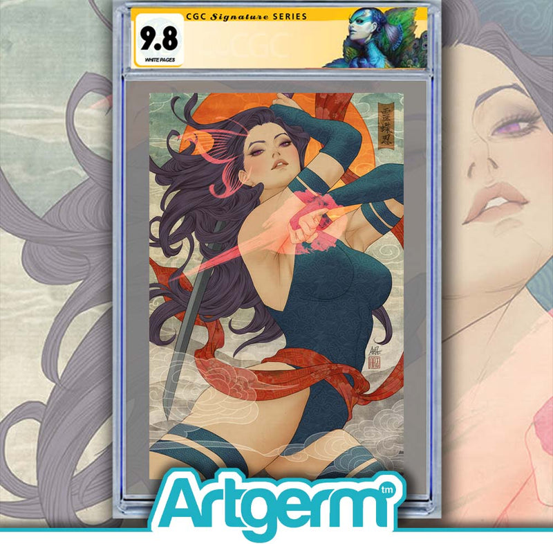 PSYLOCKE: NINJA #1 ARTGERM VIRGIN VARIANT[1:200] CGC SS 9.8