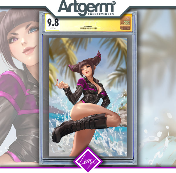 2023 STREET FIGHTER SWIMSUIT SPECIAL 1 LEIRIX JURI PUREart VARIANT CGC SS 9.8