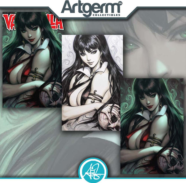VAMPIRELLA #1 ARTGERM SET LA MOLE EXCLUSIVE SIGNED